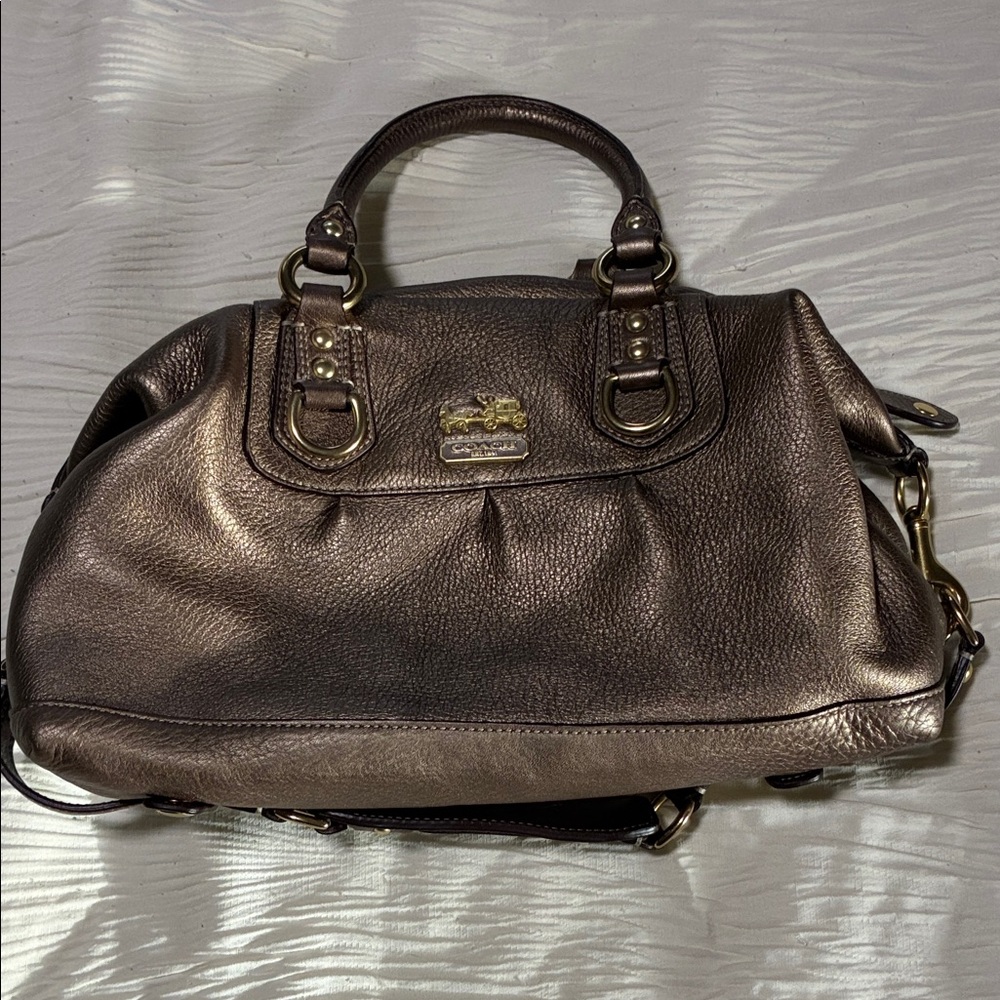 Coach Metallic Handbag